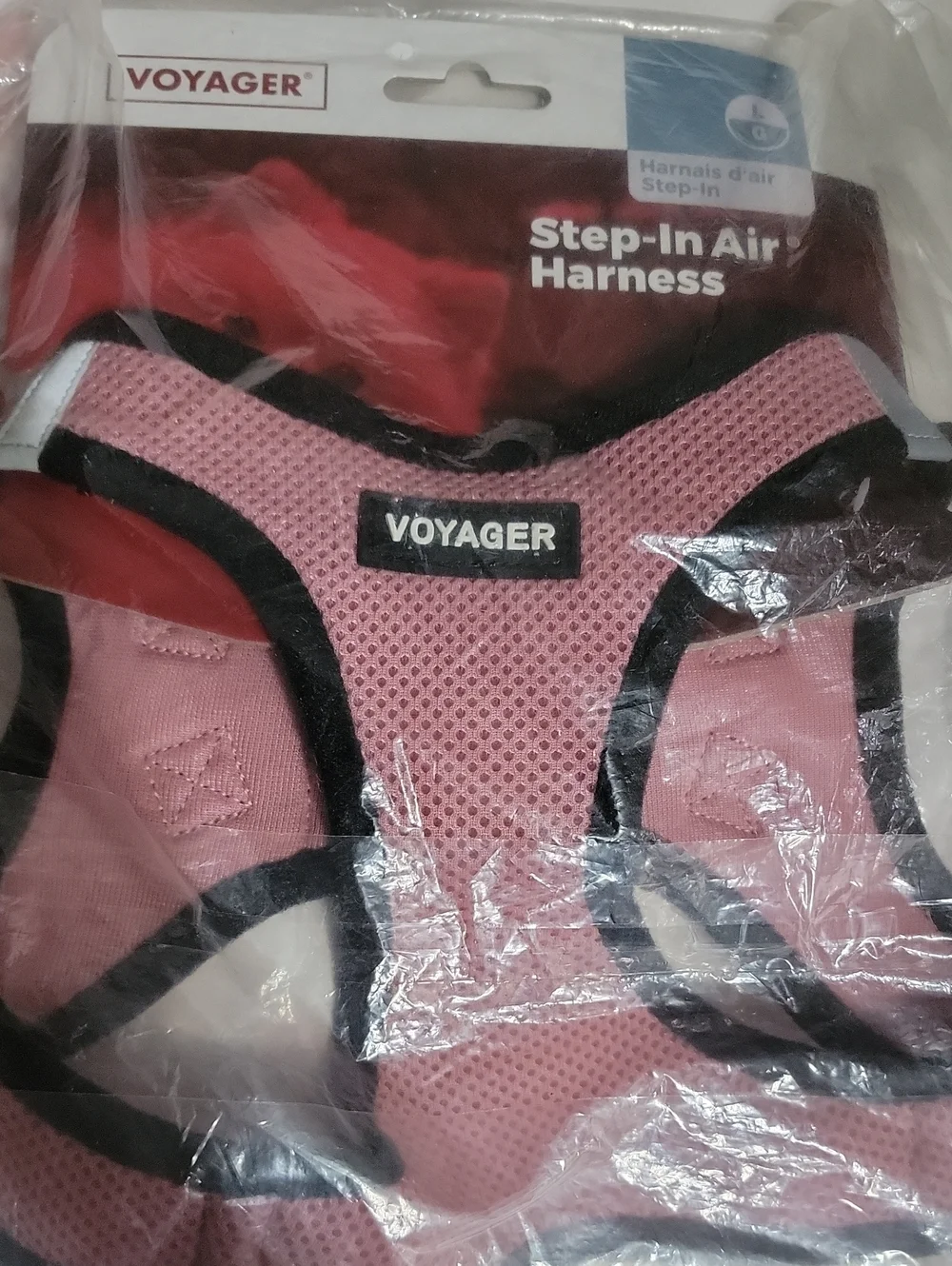 🍎 Nwt Voyager Pink Soft Air Mesh Step-In Pet Harness Cat Dog Size Large